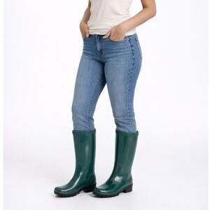 UGG Women’s Green Waterproof Rain Boots Size 5 Rubber Wellies